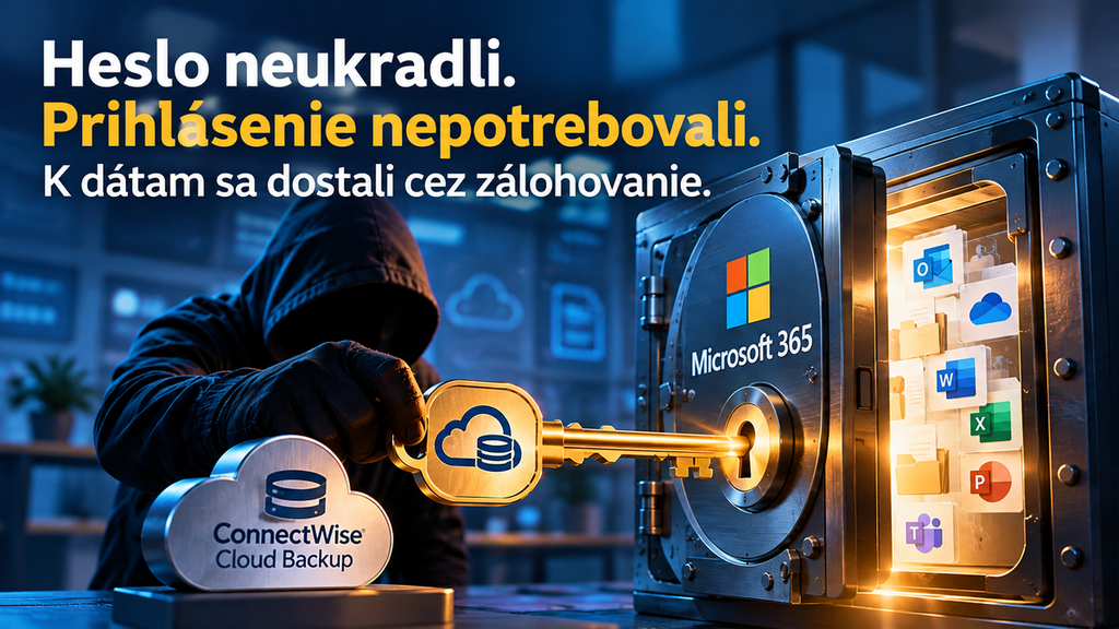 Heslo neukradli. Prihlásenie nepotrebovali. K dátam sa dostali cez zálohovanie.