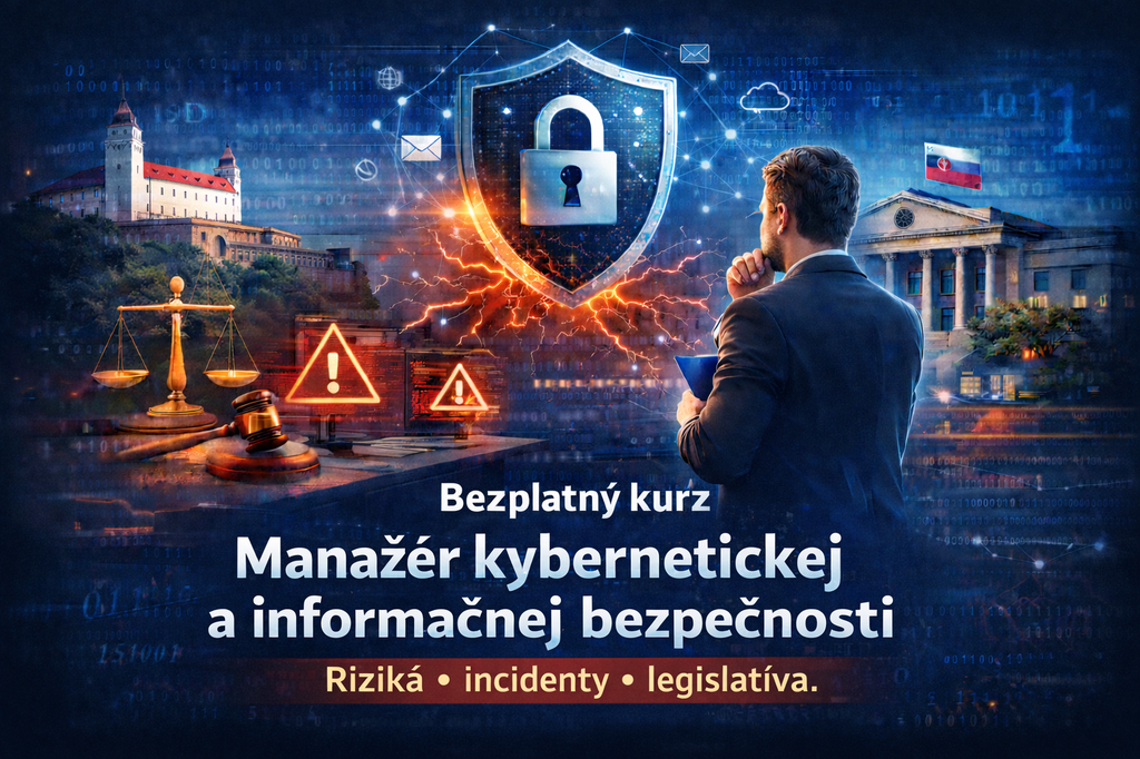 Neskôr môže znamenať neskoro! Nové termíny bezplatného školenia Manažér kybernetickej bezpečnosti sú zverejnené