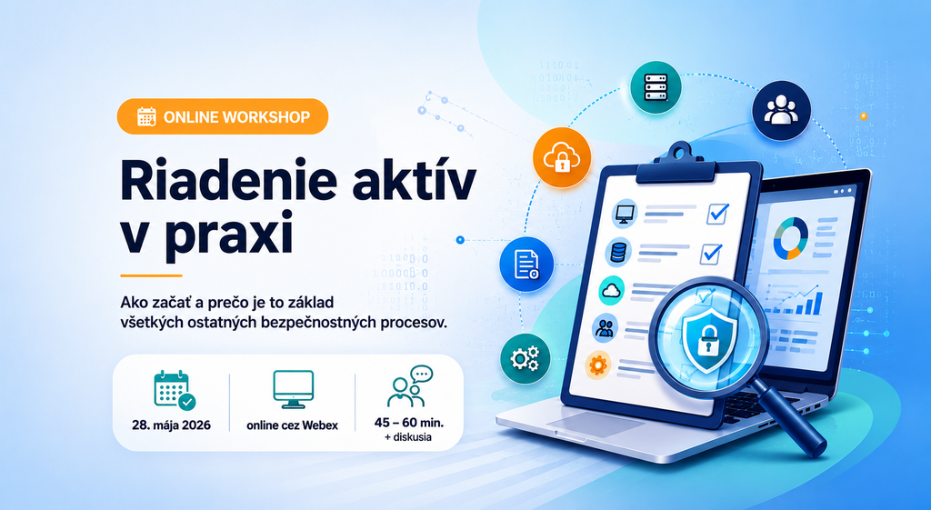 Online workshop: Riadenie aktív v praxi