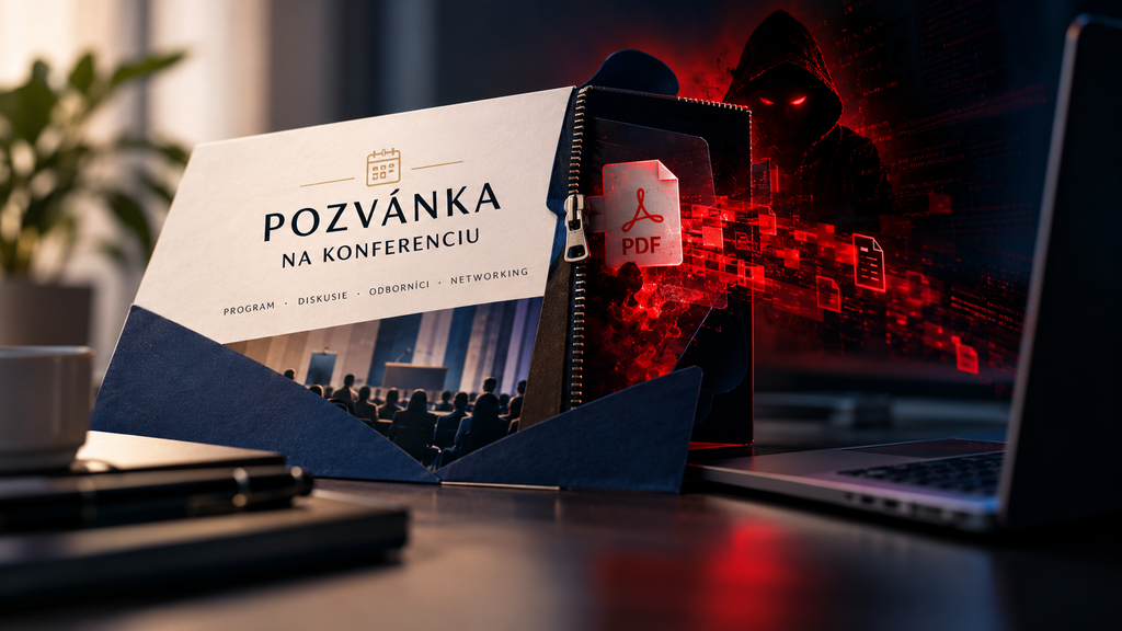 „Pozvánka na konferenciu.“ V prílohe však môže čakať útočník.