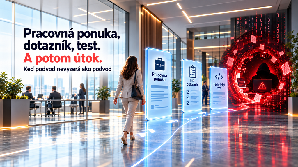 Moderný kybernetický útok nemusí vyzerať ako podvod. Niekedy môže vyzerať ako veľmi dobrá pracovná príležitosť.