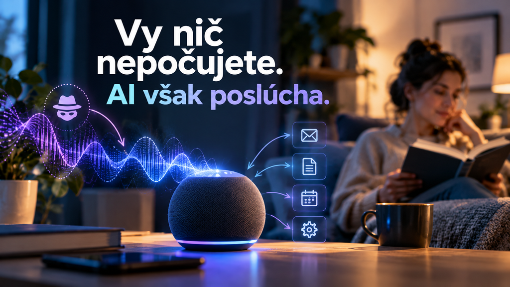 Vy nič nepočujete. Váš hlasový asistent však dostáva príkazy.
