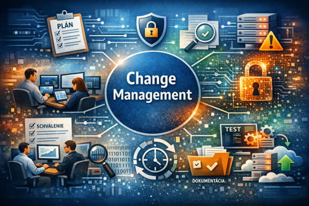 Riadenie zmien vo verejnej správe: ako inovovať bezpečne, predvídateľne a s dôkaznou stopou